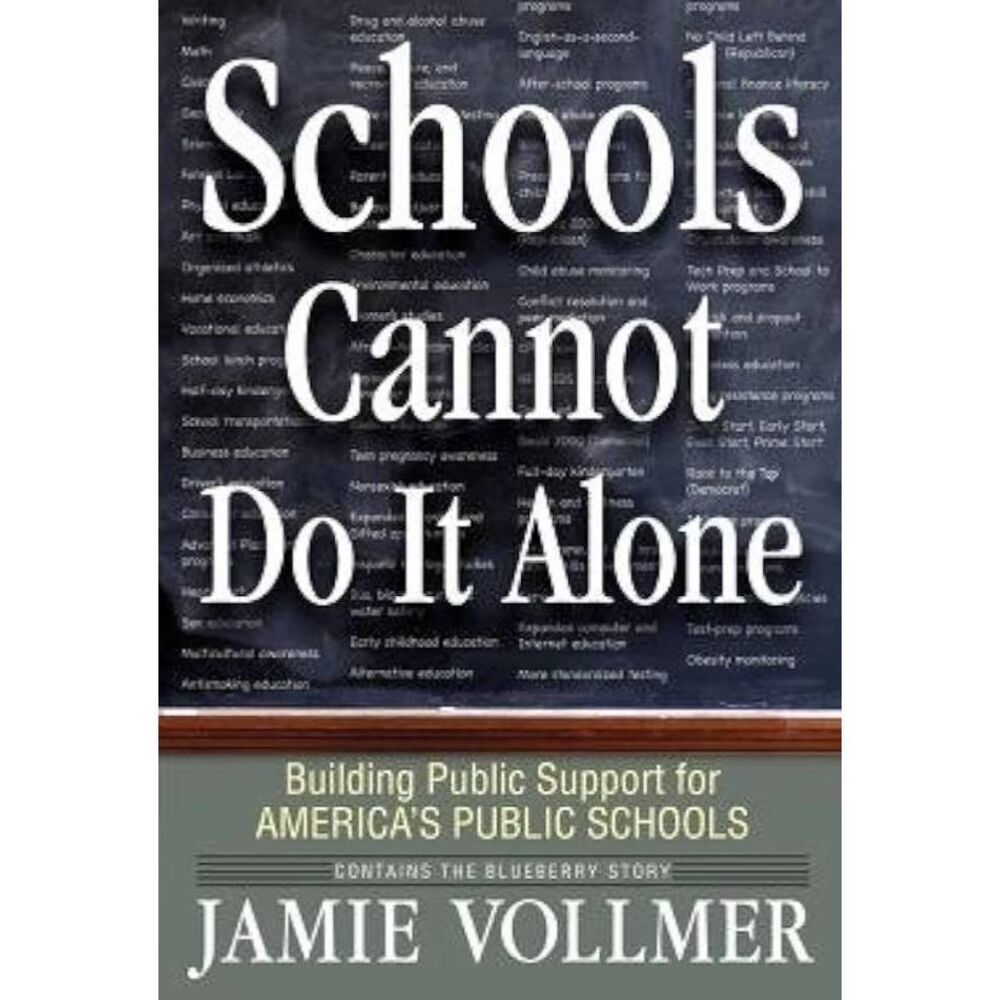 🔺️Schools Cannot Do It Alone Paperback Book